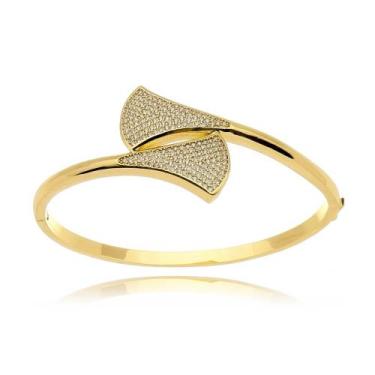 Imagem de BraceleteFesta Cravejado com micro zircônias cristal - Gazin