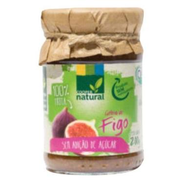 Imagem de Kit 2X: Geleia Figo 100% Fruta Orgânico Sem Açúcar 180g - Coopernatura