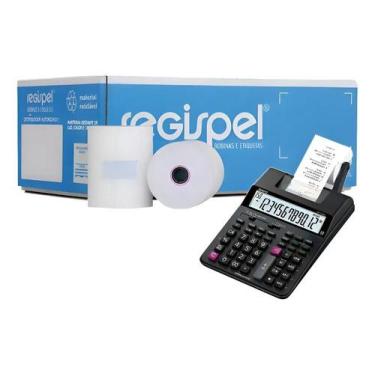 Imagem de Kit 30 Bobinas Papel Offset 57mm x 30m para Calculadora - Congratulati