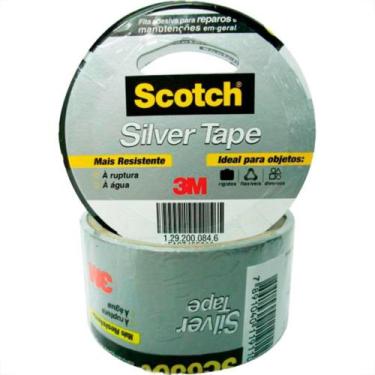 Imagem de Fita Adesiva Silvert 3M 45Mx05M Cza