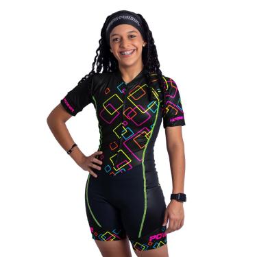 Imagem de Macaquinho Ciclismo Fluor Horse Power Forro Gel D80 FF 98