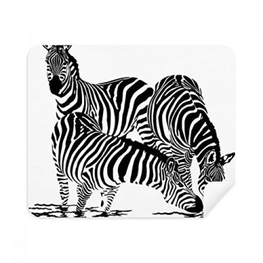 Imagem de Pano de limpeza de animais Simple Pintos com 2 peças de tecido de camurça