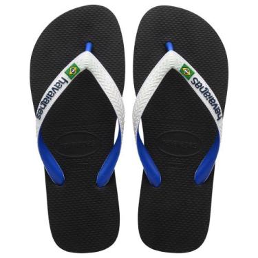 Imagem de Chinelo Havaianas Top Mix Brasil Preto