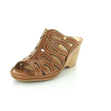 Imagem de PIKOLINOS Sandália feminina capri anabela W8F-0725, Brandy, 10.5-11