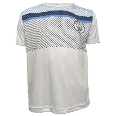 Imagem de Camiseta Momentus Manchester Small Logo Masculino - Branco E Azul