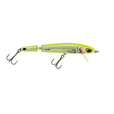 Imagem de Mullet Minnow Ativado Bomber, Chartreuse Herring, 5-3/8"