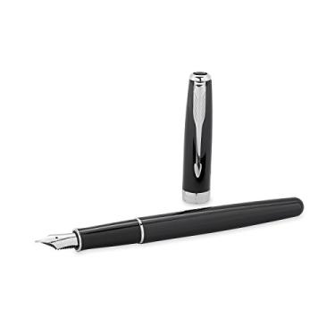 Imagem de Caneta Tinteiro Parker Sonnet Negro Ct S0808810, Parker, S0808810, N/A