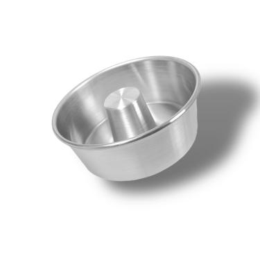 Imagem de Forma De Pudim 20X8 Com Furo No Meio Alumínio Bolo Vulcão