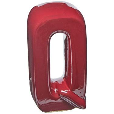 Imagem de Letra Q Decorativa Ceramicas Pegorin Marsala