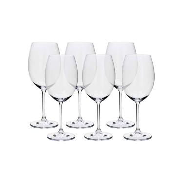 Imagem de Conjunto 6 Taças Cristal Bohemia Água Gastro 580 Ml - Rojemac