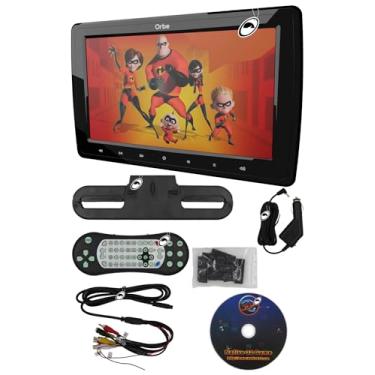 Imagem de Orbe Encosto de Cabeça com Leitor de DVD 10" Preto