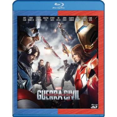 Imagem de Blu-Ray 3D Capitão América 3 - Guerra Civil - Disney