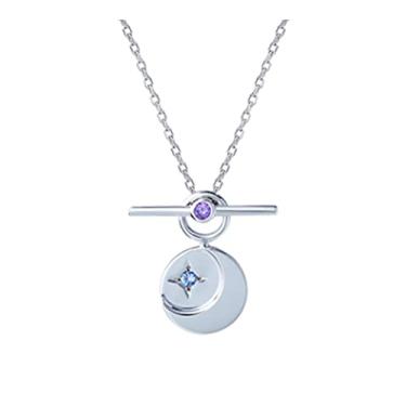Imagem de BTS | STONEHENgE Colar oficial do exército Moment of Light Jewelry, Zircônia cúbica, Zircônia cúbica
