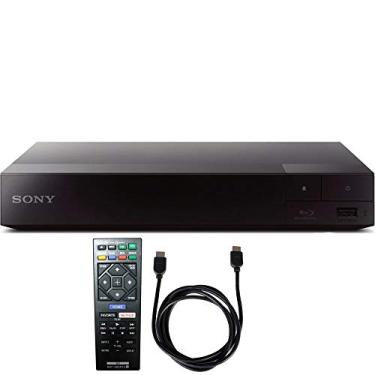 Imagem de Sony Streaming Blu-ray Disc Player with Wi-Fi (BDP-S3700) with 6ft High Speed HDMI Cable