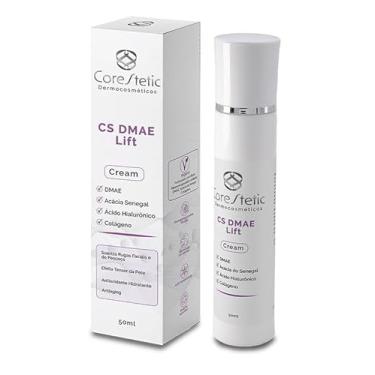 Imagem de Creme de Lift Facial Vegano, Preenchimento Facial Progressivo, Efeito Tensor, DMAE, Ácido Hialurônico, Acácia Senegal, Colágeno, Antiaging, Antioxidante, Hidratante, CS DMAE Lift Cream, Core Stetic.