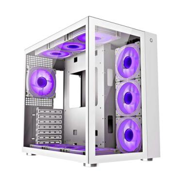 Imagem de Gabinete Gamemax Mid Tower Atx Vidro Lucent Branco