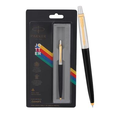 Imagem de Parker Jotter 9000023185 Caneta esferográfica padrão acabamento dourado (preto)