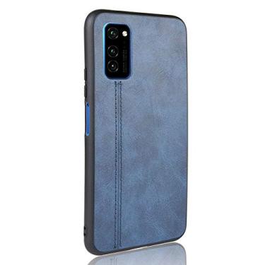 Imagem de Capa para celular Huawei Honor V30 Pro Proteção robusta 360° Capa de couro liso para Huawei Honor V30 Pro