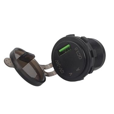 Imagem de Monitor Digital de Voltagem para Carro, Medidor de Corrente, à Prova D'água, Carregador Rápido, Cabo de 23,6 Polegadas, Acessório para Carro (DC12~24V)