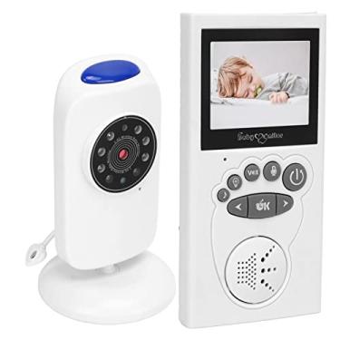 Imagem de Monitor de bebê LCD de 2,4 Polegadas, Visão Noturna, Intercomunicador de Duas Vias, Monitoramento de Temperatura Interna, Câmera de Vídeo para Bebês, Monitor Doméstico 100 240V,