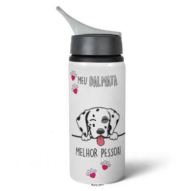 Imagem de Garrafa Squeeze NK Dog - Meu Dalmata, melhor pessoa! - JPS INFO