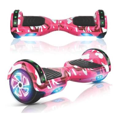 Imagem de Hoverboard ROSA MILITAR 6,5 Polegadas 2024 - Smart Balance - Bluetooth