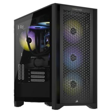 Imagem de Corsair PC para jogos Vengeance série a7300 - CPU AMD Ryzen™ 7 7700X resfriada a líquido - placa de vídeo NVIDIA® GeForce RTX™ 4070-32GB Vengeance RGB DDR5 5600MHz Memory - 1TB M.2 NVMe SSD - Preto