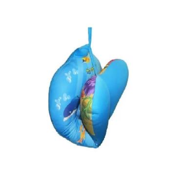 Imagem de Almofada de Banho Portátil Lavável Sapeca Kids, Azul