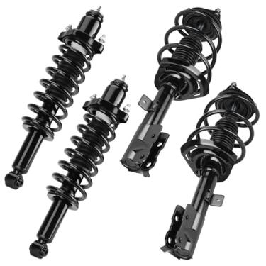 Imagem de Amortecedor de mola helicoidal frontal e traseiro completo adequado para Dodge Caliber 2007-2012, para Jeep Compass/Patriot 2007-2016, completo de kits de suporte de mola helicoidal de substituição