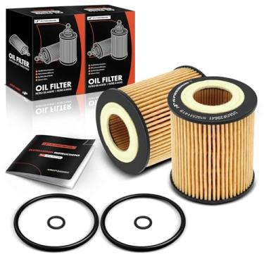Imagem de A-Premium Filtro de óleo de proteção 2-PC 10K Miles compatível com Ford Escape 2005-2009, Fusion 2006-2009 e Mazda 3 2004-2009, 6 2003-2011, 5 2006-2010, CX-7 2007-2009, Tribute & Mercúrio Marinheiro