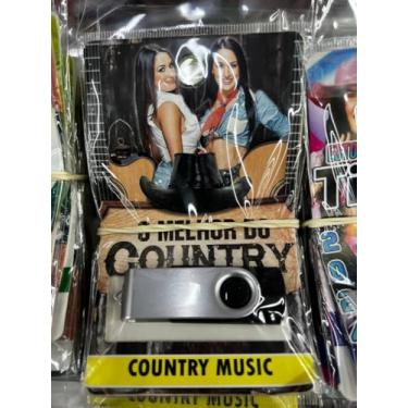 Imagem de pen drive com musicas gravadas diversas pendrive gravado generos MELHOR DO COUNTRY