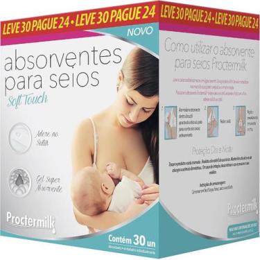 Imagem de Absorvente para Seios (30 Unidades) - Procter Milk - ProcterMilk