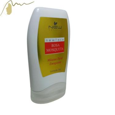Imagem de Máscara Facial Rosa Mosqueta Energizante Previne Flacidez Rugas Mancha