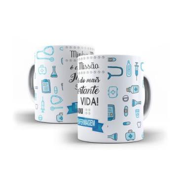 Imagem de Caneca Personalizada Profissão Tec Enfermagem Mod.02 - Premium