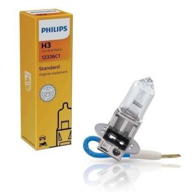 Imagem de Lâmpada H3 Farol Alto Baixo Neblina Philips Standard 12v 55w