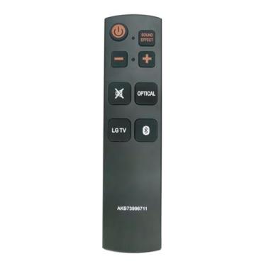 Imagem de ALLIMITY AKB73996711 Controle remoto de substituição compatível com LG 4.1Ch Home Dual Subwoofers Speaker Bar SoundPlate LAP345C LAP340 LAP341 LAP347C LAP240-NB LAP240