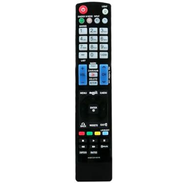 Imagem de Controle remoto de substituição AKB72914018 compatível com LG TV 32LD550 60LD550 55LX9500 55LE5500 47LEX85 60PZ550 5LEX8 42LE7500 60LEX9 42LE5350 722LE7500 LEX9 5 0PK950 50PK750 60PK950 55LD650