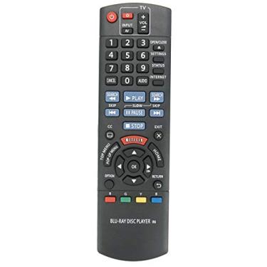 Imagem de AIDITIYMI N2QAYB000952 Novo controle remoto infravermelho de substituição para leitor de Blu-ray Disc Panasonic DMP-BD901 DMP-BD91 DMP-BD81