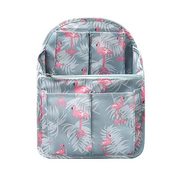 Imagem de Mochila e organizador de bagagem Surblue em bolsa de armazenamento para viagem, Flamingo, Medium