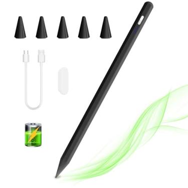 Imagem de Caneta Stylus para iPad de 6ª a 11ª geração, Apple iPad Stylus Pencil com rejeição de palma, compatível com 2018-2025 I Pad 6/7/8/9/10 Gen, Pro 33.0 cm/32.8 cm/27.9 cm/M4, Air 3/4/5/M2, Mini 5/6