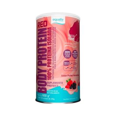 Imagem de Body Protein Red Frutas Vermelhas Equaliv 600g