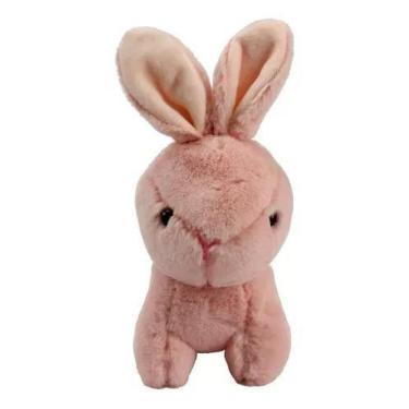 Imagem de Pelucia Rosa - Coelho Sentada BBR