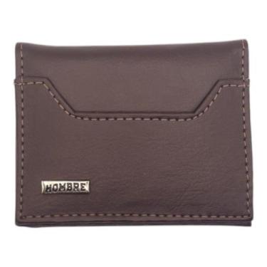 Imagem de Carteira masculina material vegano até 10 cartões sistema antifurto vá