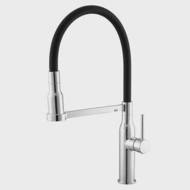 Imagem de Misturador Monocomando Gourmet de Cozinha Minimal Meber Metais Cromado