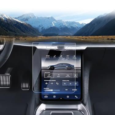 Imagem de LUWU 2024 2025 Lucid Air Acessórios para 2022 2023 2024 2025 Lucid Air Protetor de tela 2025 Lucid Air PureTouringGrand TouringSapphire Lower Retrátil Nano Touch Screen 2025 Lucid Air 2 peças