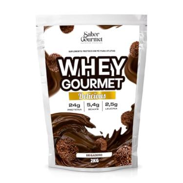 Imagem de Whey Gourmet Delicious 2Kg, Deliciosos Sabores, Brigadeiro