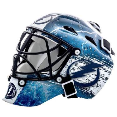 Imagem de Mini Goleiro de Hockey Franklin Sports - Tampa Bay NHL