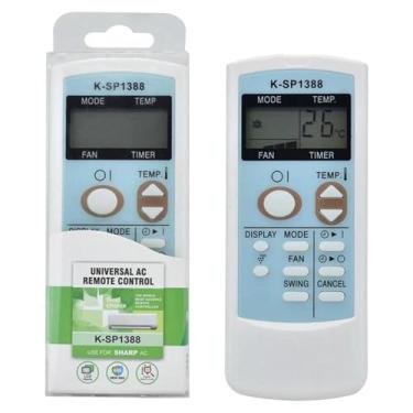 Imagem de XINFUTE Novo K-SP1388 ajuste universal para controle remoto de ar condicionado Sharp CRMC-A775JBEZ A751JBEZ