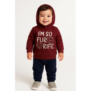 Imagem de Kit c/2 conjuntos infantil outono /inverno menino  mundo mania basico 