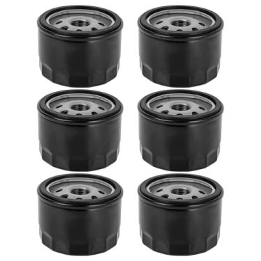 Imagem de Filtro de óleo 49065-0721 compatível com Kawa sak FR730V FX730V FR691V FS691V FR600V FX691V FS651V FR651V FX600V FR541V, substituição do filtro do motor para 49065-7007 492932, 6 Pacote